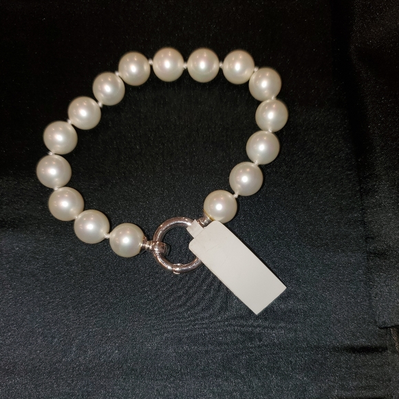 GIORGIO MARTELLO PEARL BRACELET, NEW - Picture 3 of 7